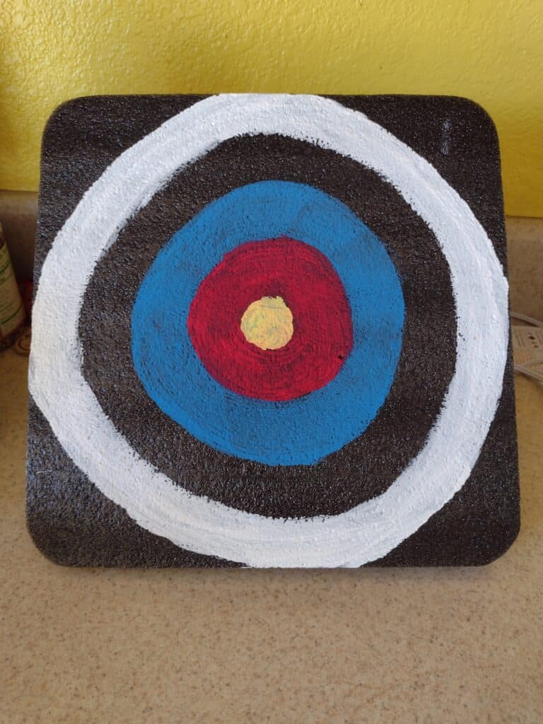Picture of a foam target board